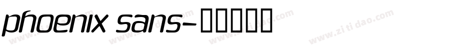 Phoenix Sans字体转换